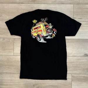 FMF Racing T-Shirt Nera Uomo Taglia Large Abbigliamento Sportivo Manica Corta Grafica Tee - Foto 1 di 5