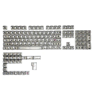 Thai Transparent Keycap Set PC Shine Through Backlit Keycaps CBSA Profile - Picture 1 of 14