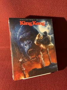 KING KONG (1976) Blu-Ray Scream Factory Collector's Edition SEALED W/ Slipcover - Foto 1 di 6