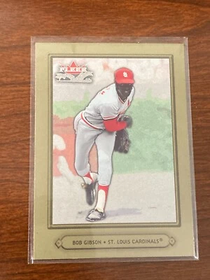 BOB GIBSON 2002 FLEER FALL CLASSIC ST. LOUIS CARDINALS CARD #45 - Image 1 of 2