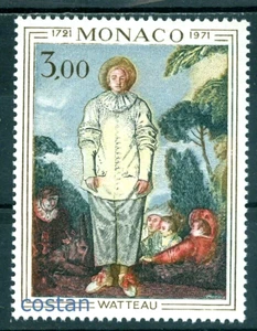 1972 Pierrot/Gilles/Painting by Watteau,doctor,donkey,actors,Monaco,Mi.1031,MNH - Picture 1 of 1