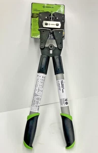 GREENLEE Heavy Duty K09-SYNCRO Manual Wire Terminal Crimper Uninsulated 1AW - Picture 1 of 8