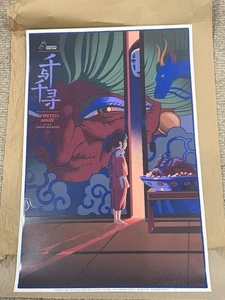 Póster con impresión artística Laurent Durieux Spirited Away Miyazaki Mass MiniCon/200 - Imagen 1 de 6