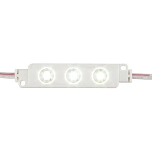 IP65 LED Light Module String, 10x 3x3528-LEDs, Cool White - Picture 1 of 1