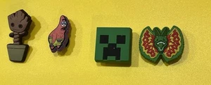 Shoe Charms Lot of 4 Collectible Unique Novelty New Mindcraft - Picture 1 of 1