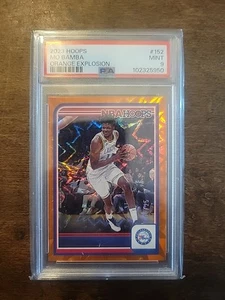 2023-24 NBA Hoops #152 Mo Bamba Orange Explosion 02/25 Rare POP2 🔥 76ers - Picture 1 of 2