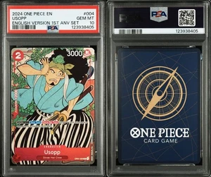 One Piece Trading Card Usopp 1st Anniversary Ukiyoe PSA10 Edition Rare - Picture 1 of 1