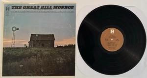 33 LP Vinyl Record, Bill Monroe, The Great Bill Monroe, Columbia, Good Cond - Imagen 1 de 8