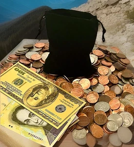 🔥 NACHLASS LOT MÜNZEN & WÄHRUNG GRAB BAG - 24K GOLD - ÜBER 34+ ARTIKEL IN JEDER TASCHE - Bild 1 von 2