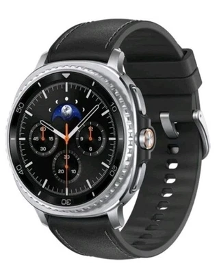 Samsung Galaxy Watch8 Classic Bluetooth 46mm, Black - SM-L500NZKAEUA - Image 1 of 2