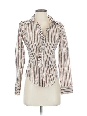 Blusa Earl Jean para mujer marfil manga larga P Foto 1 de 4