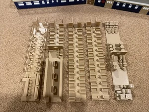 50' Overland Passenger Car Interiors￼set Of 5 Ho Scale Fits Roundhouse Only X - Picture 1 of 17