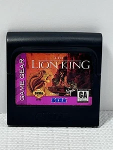 The Lion King Sega Game Gear  Video Game Cartridge Only Untested Made In USA - Picture 1 of 14