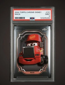 Mack 2024 Topps Chrome Disney Graded PSA Mint 9 - Bild 1 von 2