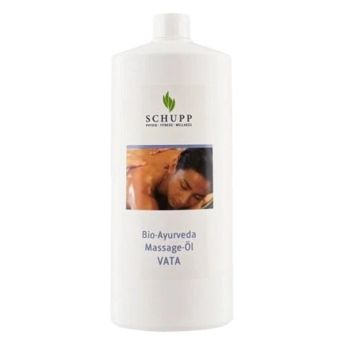 SCHUPP GMBH & CO. KG Schupp BIO AYURVEDA Massage-Öl Vata 1000ml Physio Fitness Wellness PZN 5549239