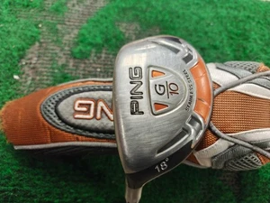 Ping G10 3 Hybrid 3H 18 Degree Stiff Flex TFC 129 Left Handed w Headcover - Picture 1 of 5