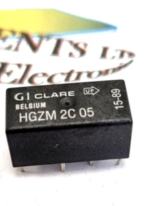 HGZM2C05 CLARE Reed Relays - 5VDC Coil Voltage - PC Board Mount - Picture 1 of 2
