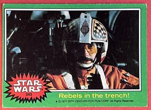 1977 STAR WARS #243 Rebels in the trench! VG-EX Condition - Picture 1 of 4