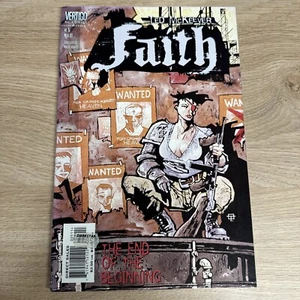 FAITH #5 2000 DC VERTIGO TED MCKEEVER Cover Comic Art - Picture 1 of 15