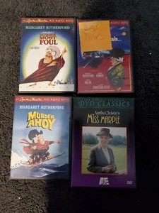 Agatha Christie Collection Lot SaleMix of 4 DVD's and 2 Audio Books on Cassette - Picture 1 of 9