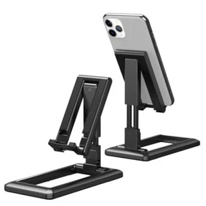 Adjustable Phone Tablet Desktop Stand Desk Holder Mount Cradle For iPhone iPad - Picture 1 of 16