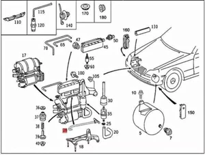 Mercedes-Benz Line A2203270000 - Picture 1 of 2