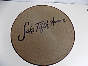 Saks Fifth Avenue Vintage Women's Hat box - Picture 1 of 2