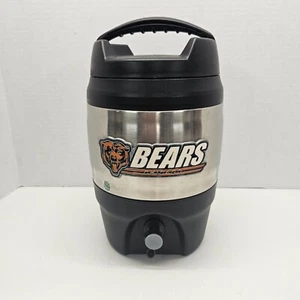 Chicago Bears Inzone Keg 128 oz/3,8 L Gal. Dispenser beccuccio a spinta per oggetti da collezione - Foto 1 di 12