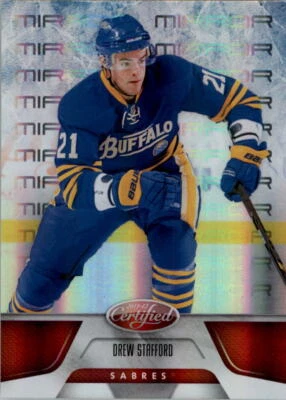 2011-12 Certified Mirror Red #57 Drew Stafford /199 - NM-MT - Image 1 of 2