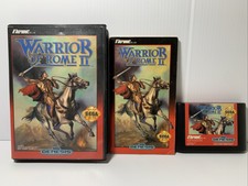 Warrior of Rome II 2 Sega Genesis Complete CIB Tested Authentic