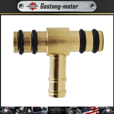 NEWCARBURETOR BRASS FUEL TEE FITTING 2H7-14988-00 For YAMAHA FJ600 XS750 XS1100 - Image 1 of 4