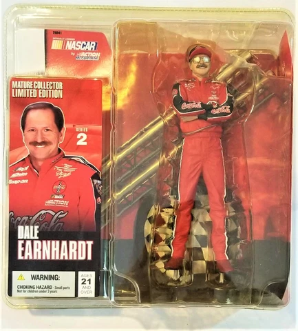 McFarlane NASCAR #3 Dale Earnhardt Sr 2004 Series 2 Coca-Cola Firesuit Figure Cover