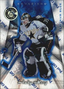 1997-98 (STARS) Pinnacle Totally Certified Platinum Blue #5 Andy Moog/2599