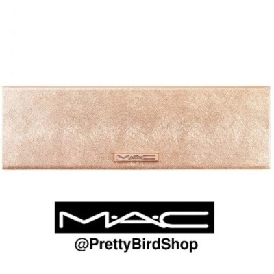 MAC Oro Rosa Brillo Estuche Caja Maquillaje Joyería Cosmética NUEVO Edición Limitada Foto 1 de 4