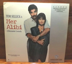 Her Alibi (Extended Play LaserDisc) William Daniels & James Farentino *Rated PG* - Picture 1 of 2