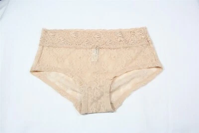 919X02 DKNY 545000 Lace Panties Small SM Beige - Image 1 of 2