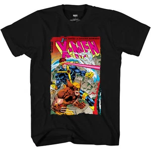 Marvel Comics X-Men 1st Issue Wolverine, Cyclops, and Ice Man Adult T-Shirt - Picture 1 of 2