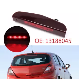 Rot Für 06-14 Opel CORSA D Dritte Bremsleuchte 13188045 BREMSLEUCHTE - Bild 1 von 10