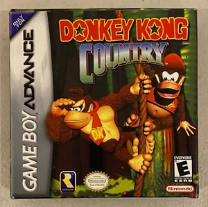2003 NINTENDO GAME BOY ADVANCE GBA DONKEY KONG COUNTRY CIB W/ INSERTS HIGH GRADE - Picture 1 of 10