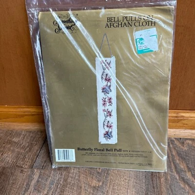 Something Special Butterfly Floral Bell Pull  Counted Cross Stitch 50578 NEW - Image 1 of 4