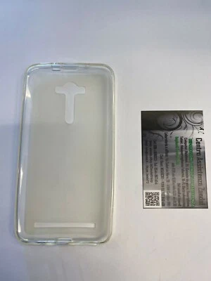 CUSTODIA COVER IN SILICONE BIANCO PER ASUS ZENFONE 2 LASER ZE550KL - Immagine 1 di 2