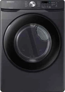 Samsung DVE45T6000V 7.5 Cu Ft Stackable Smart Electric Dryer Black Stainless - Picture 1 of 8
