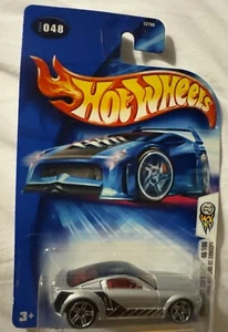 2004 Hot Wheels #48 First Editions 48/100 FORD MUSTANG GT CONCEPT Silver w/Pr5Sp - Picture 1 of 4