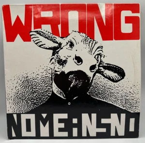 NOMEANSNO WRONG Records Alternative Tentacles Virus 77 Vinyl LP Album England - Picture 1 of 5