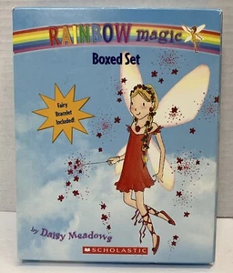 Rainbow Magic Boxed Set Of Books Ruby Fern Saffron Sky Amber - Bild 1 von 3