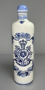 Vtg BOLS DELFT BLUE Ceramic Decanter/Vase-Hand Painted-RNMC-w/Stopper-EUC - Picture 1 of 9