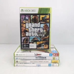Xbox 360 Game Bundle Lot x 6 Cases only GTA 5 SSX WWE 2K15 **No Game Discs - Picture 1 of 17