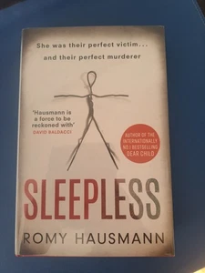 ROMY HAUSMANN: SLEEPLESS: DOUBLE SIGNED LIMITEDFIRST EDITION FIRST PRINT: NEW - Picture 1 of 2