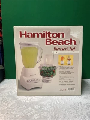 Hamilton Beach Model 52254 Blender and Chef food Processor - Image 1 of 4