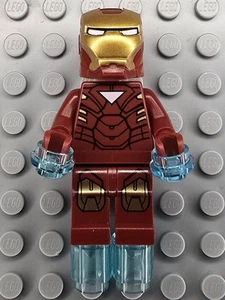 Lego Marvel Super Heroes Minifigure SH0015 Iron Man Mark 6 Armor - Picture 1 of 6